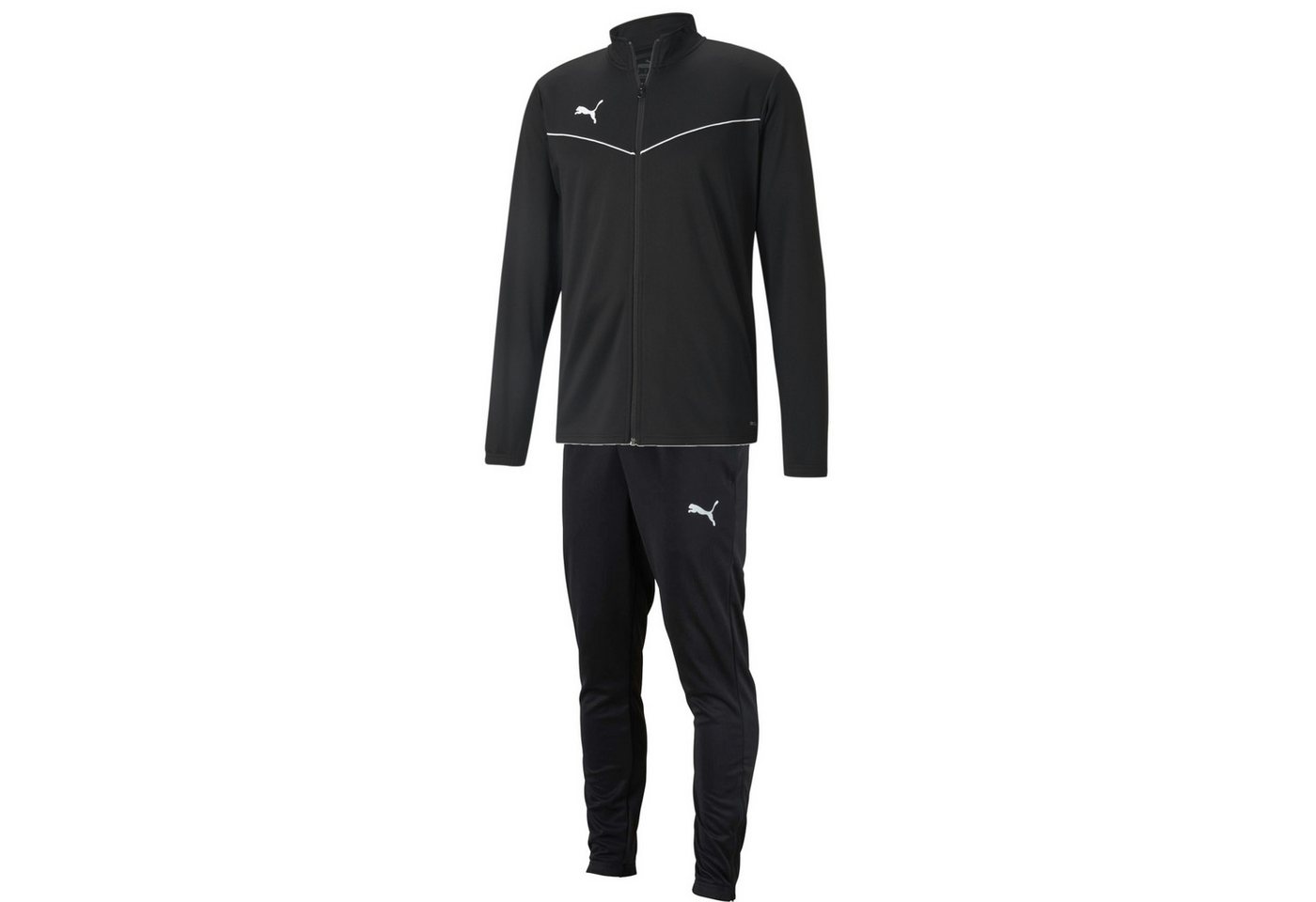PUMA Trainingsanzug Puma Herren Polyesteranzug teamRISE Training Poly 657392+657390 von PUMA
