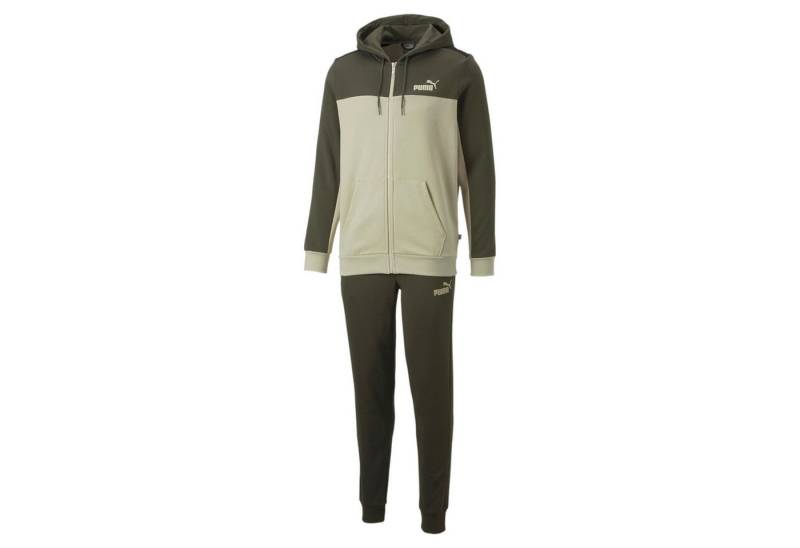 PUMA Trainingsanzug Puma Herren Trainingsanzug ESS+ Hooded Colorblock Suit FL cl 670037 PUMA Trainingsanzug Puma Herren Trainingsanzug ESS+ Hooded Colorblock Suit FL cl 670037 von PUMA