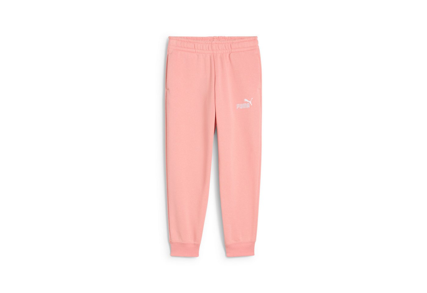 PUMA Trainingshose ESS SMALL NO.1 LOGO SWEATPANTS FL PS für Kinder, aus Baumwollmischung, mit Eingrifftaschen, Regular Fit von PUMA