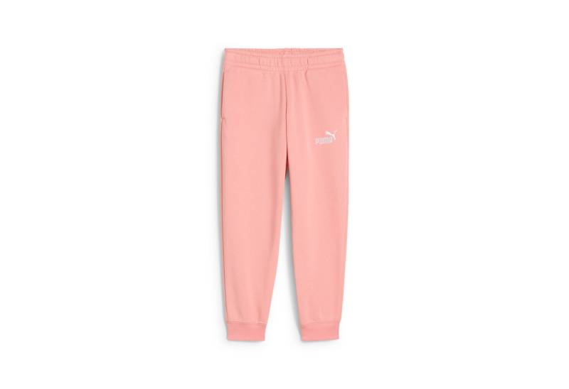 PUMA Trainingshose ESS SMALL NO.1 LOGO SWEATPANTS FL PS für Kinder, aus Baumwollmischung, mit Eingrifftaschen, Regular Fit von PUMA