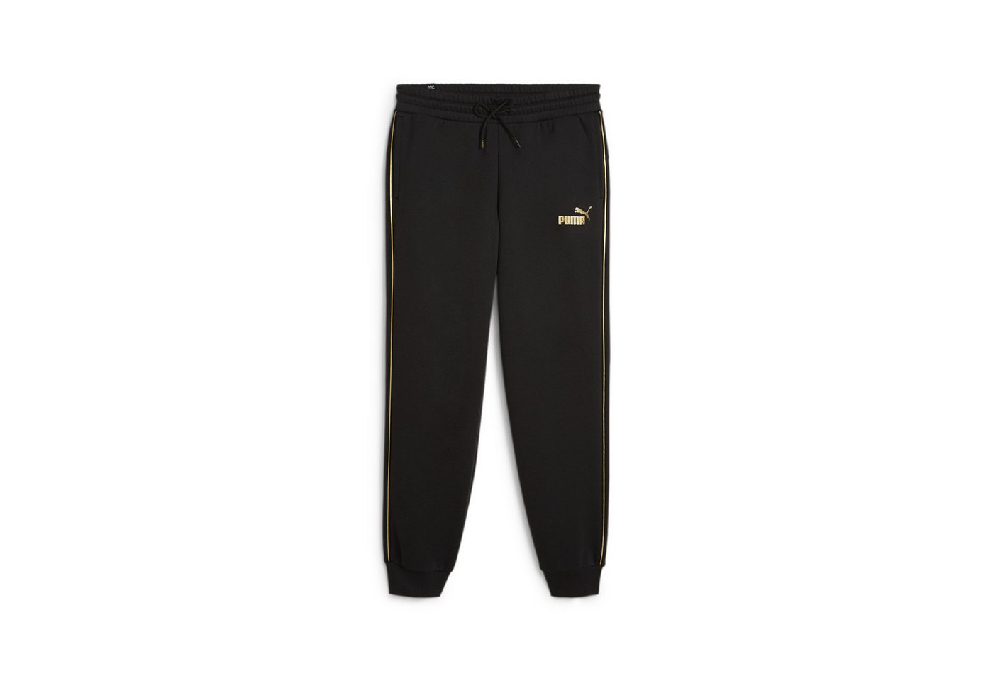 PUMA Trainingshose ESS TAPE MINIMAL GOLD SWEATPANTS FL sportlicher Stil, für Training, aus Baumwolle und Polyester von PUMA