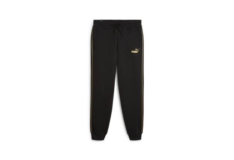 PUMA Trainingshose ESS TAPE MINIMAL GOLD SWEATPANTS FL sportlicher Stil, für Training, aus Baumwolle und Polyester von PUMA