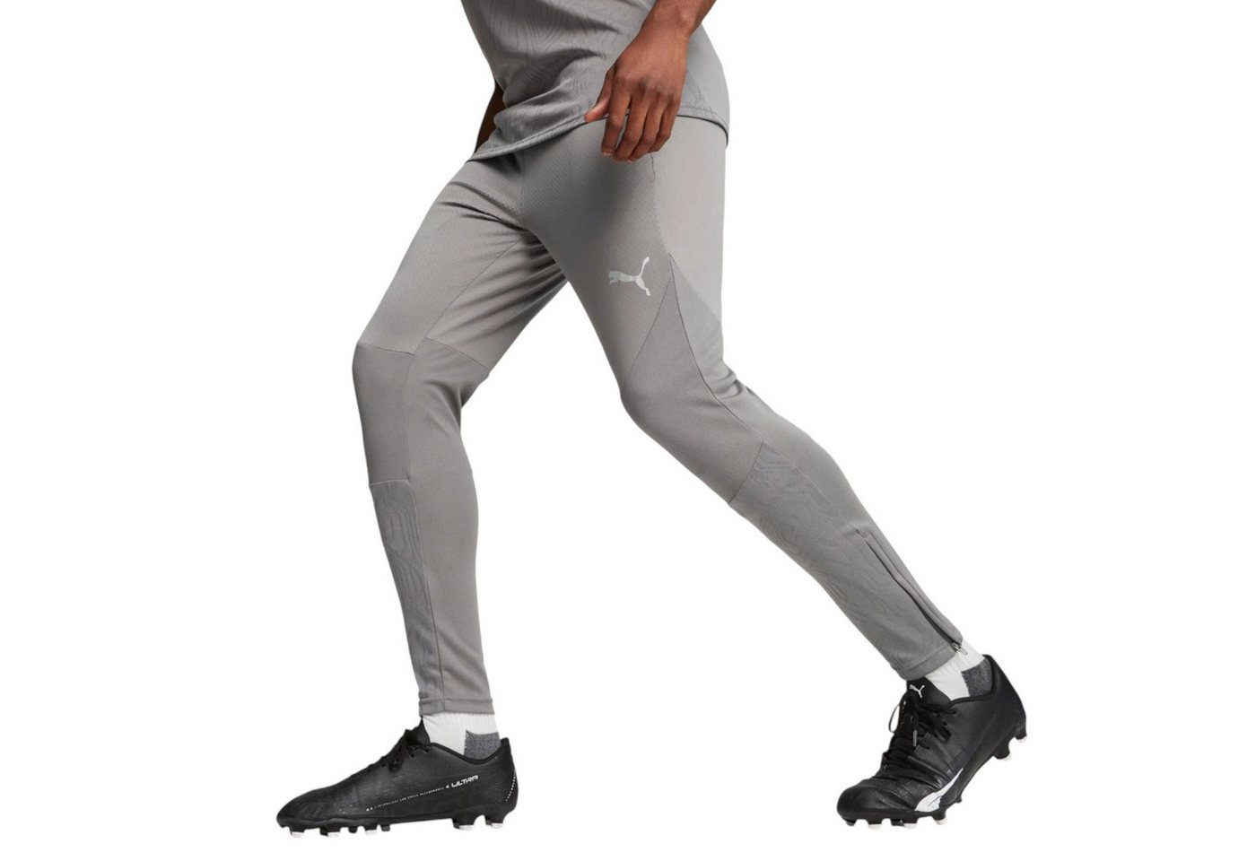 PUMA Trainingshose teamFINAL Pant lang - grau Herren von PUMA
