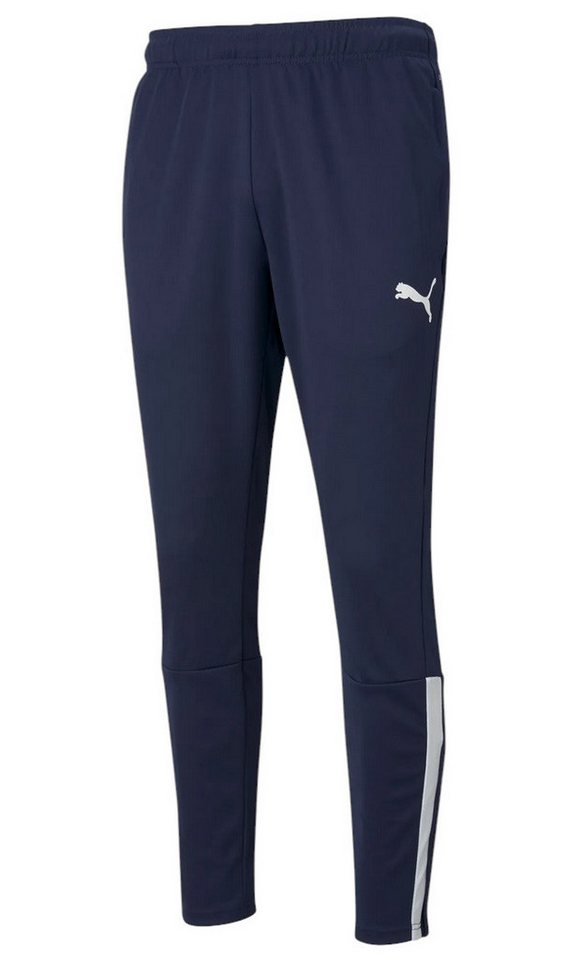 PUMA Trainingshose teamLIGA Pant lang - navyblau/weiss Herren von PUMA