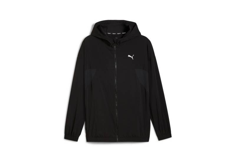 PUMA Trainingsjacke ALWAYS ON WOVEN FULL ZIP JACKET für Fitness-Workout, aus atmungsaktivem Polyester, mit Vordertaschen von PUMA