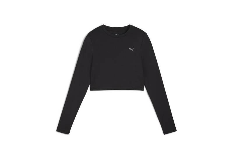 PUMA Trainingsshirt PUMA SHAPE Cropped Langarm-Top Damen von PUMA