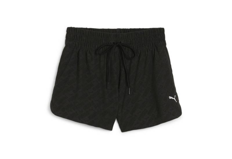 PUMA Trainingsshorts Puma Damen Short FIT BRANDED Fleece HW 3 Shorts 524807 von PUMA