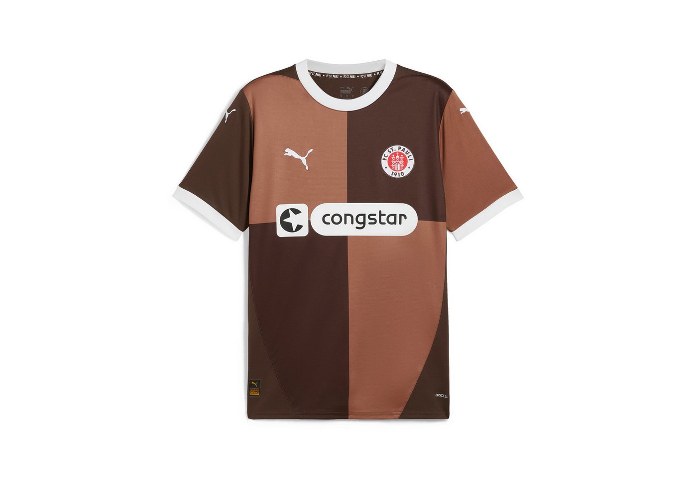 PUMA Trainingstop FCSP HOME JERSEY Fußballtrikot - FC St. Pauli Heimtrikot 2024/2025 von PUMA