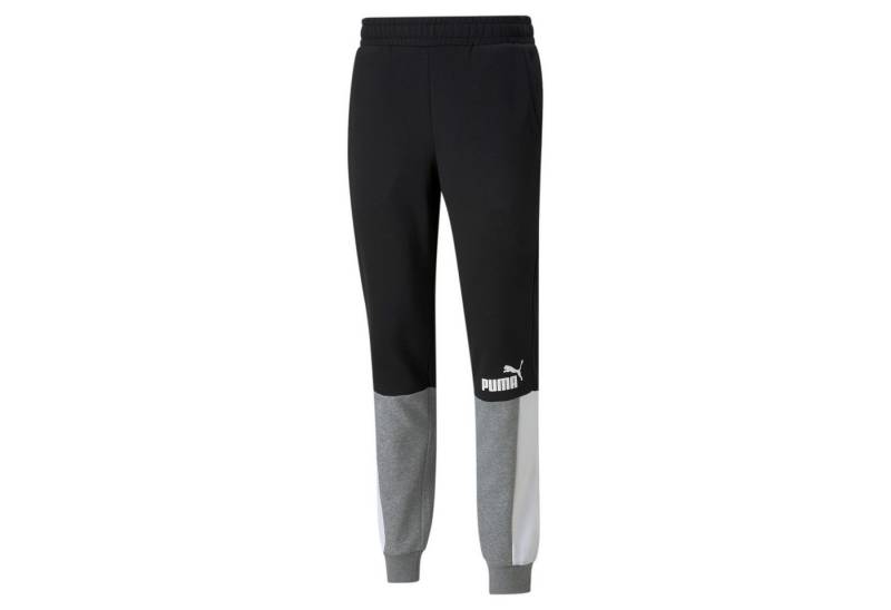 PUMA Trekkinghose Puma Herren Trainingshose ESS+ Block Sweatpants 849037 von PUMA