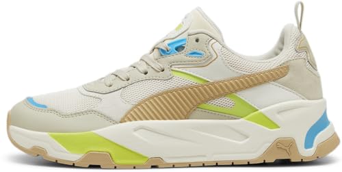 PUMA Trinity Sneaker, Alpine Snow-Sand Dune-Desert DUST-Lime Smash, 38.5 EU PUMA Trinity Sneaker, Alpine Snow-Sand Dune-Desert DUST-Lime Smash, 38.5 EU von PUMA