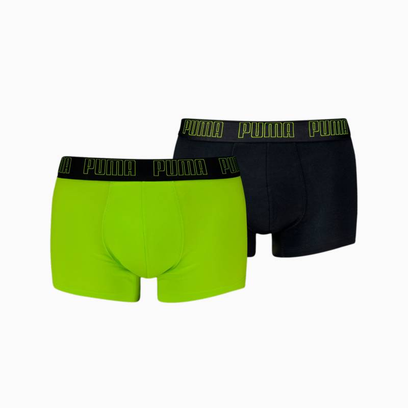 PUMA Trunks 2er-Pack Herren, Gelb/Blau, Größe: XL, Kleidung von PUMA