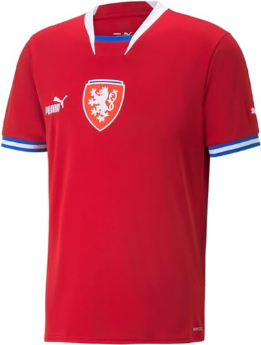 PUMA Tschechien Czech Republic FACR Replica Trikot Home (XXL, red) von PUMA