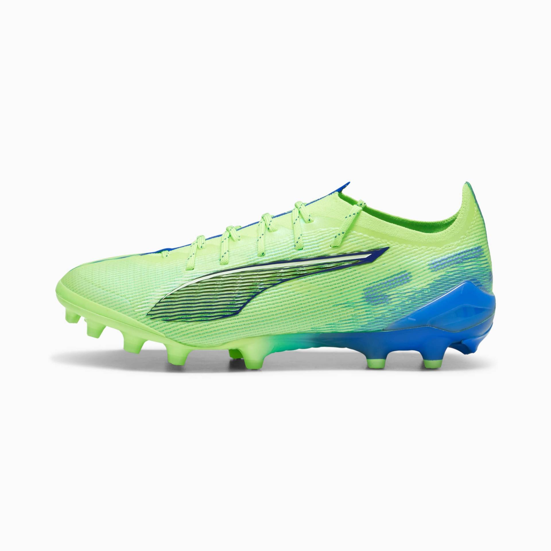 PUMA ULTRA 5 ULTIMATE AG Fußballschuhe Damen, Weiß/Blau, Größe: 40.5, Schuhe von PUMA