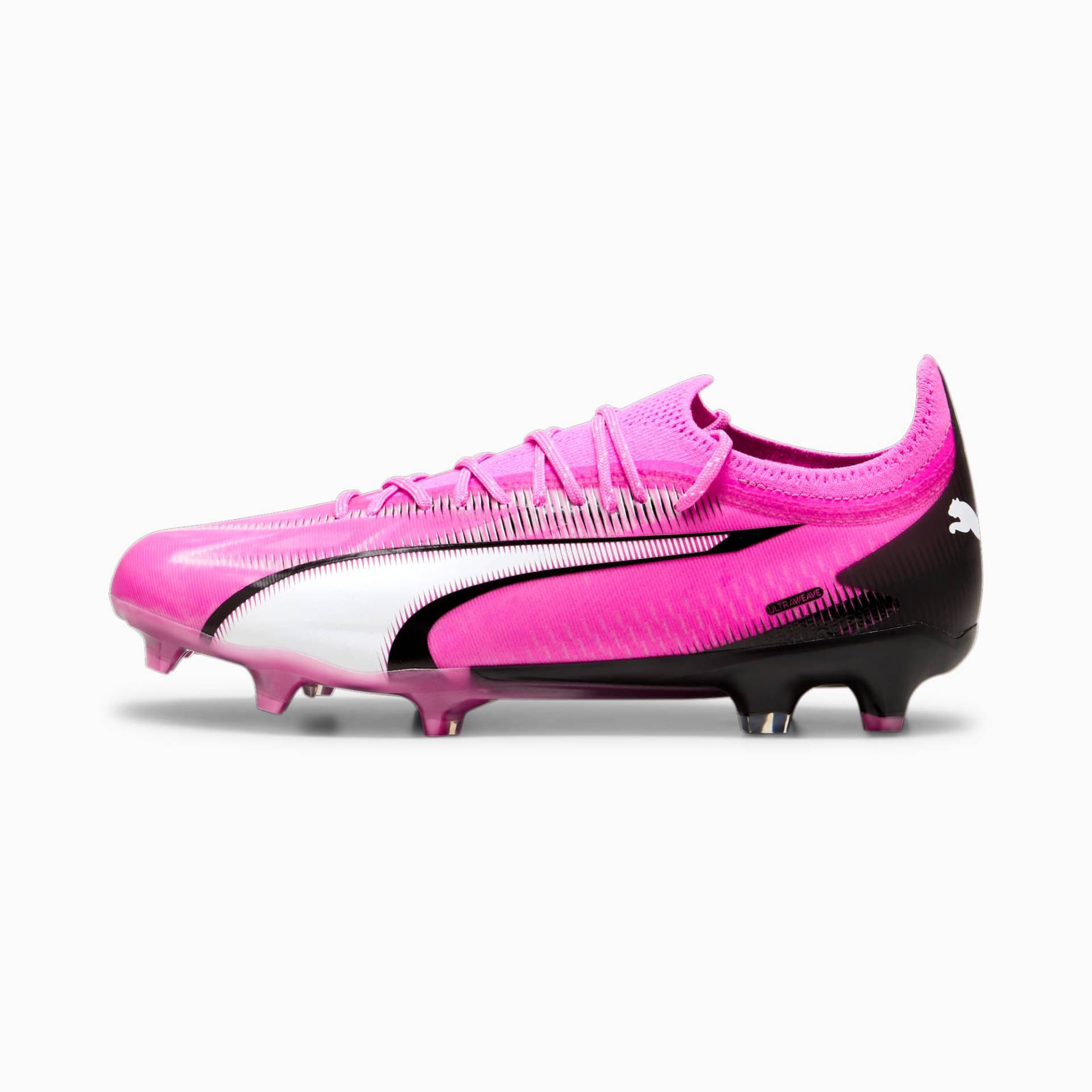 PUMA ULTRA ULTIMATE FG/AG Fußballschuhe, Rosa/Schwarz/Weiß, Größe: 35.5, Schuhe von PUMA