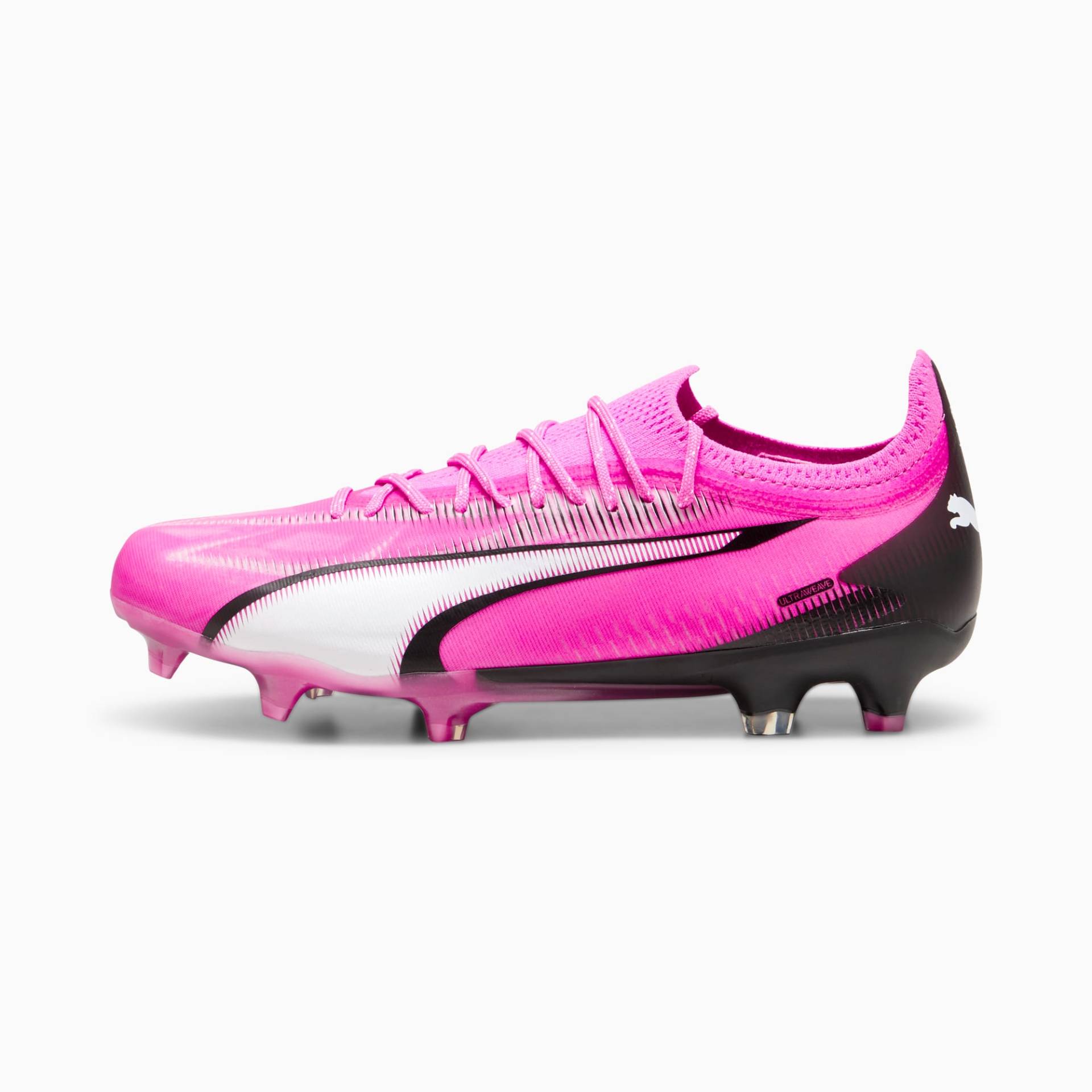 PUMA ULTRA ULTIMATE FG/AG Fußballschuhe Damen, Rosa/Schwarz/Weiß, Größe: 35.5, Schuhe von PUMA