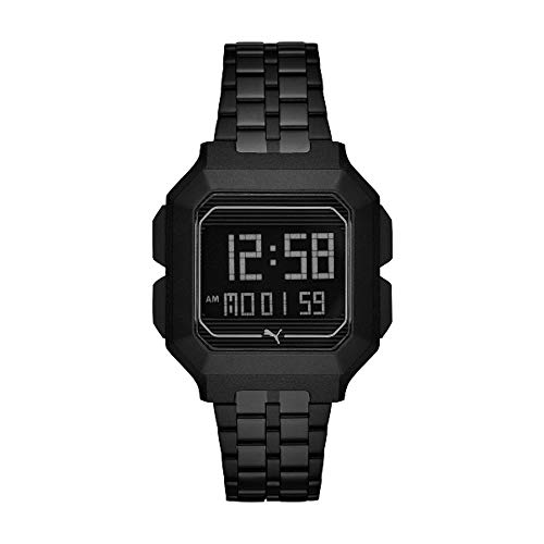 PUMA TIME Quarz Uhr mit Edelstahl Armband 4013496597172 von PUMA TIME