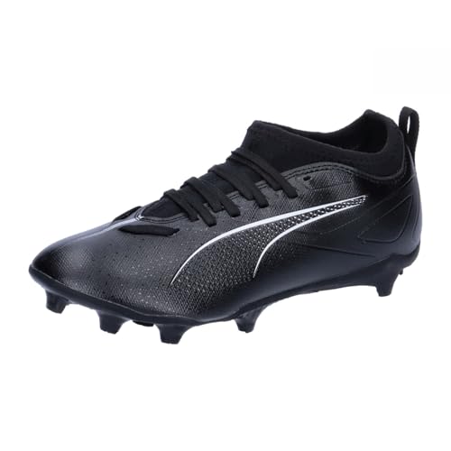 PUMA Ultra 5 Match FG/AG JR Fussballschuh, Black White, 39.5 EU von PUMA