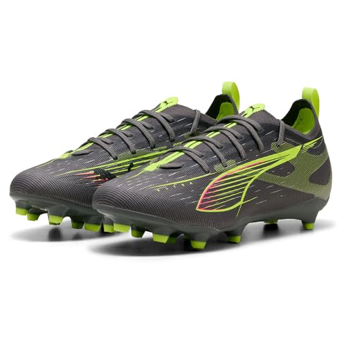 PUMA Ultra 5 PRO FG/AG JR Fussballschuh, Matte Aged Silver-Yellow ALERT-Sun Struck, 37.5 EU PUMA Ultra 5 PRO FG/AG JR Fussballschuh, Matte Aged Silver-Yellow ALERT-Sun Struck, 37.5 EU von PUMA