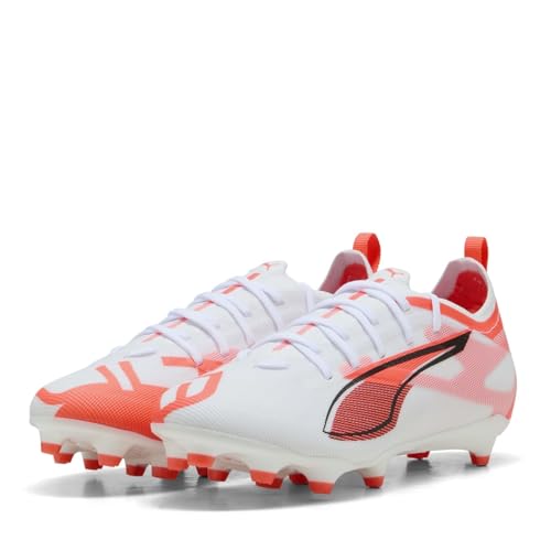 PUMA Ultra 5 PRO FG/AG JR Fussballschuh, White Black-Glowing RED, 35 EU PUMA Ultra 5 PRO FG/AG JR Fussballschuh, White Black-Glowing RED, 35 EU von PUMA