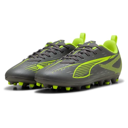 PUMA Ultra 5 Play MG JR Fussballschuh, Matte Aged Silver-Yellow ALERT Aged Silver, 28 EU PUMA Ultra 5 Play MG JR Fussballschuh, Matte Aged Silver-Yellow ALERT Aged Silver, 28 EU von PUMA