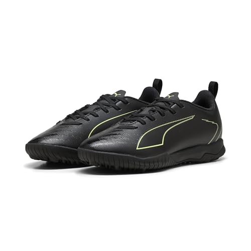 PUMA Ultra 6 Play Tt Jr Fussballschuh, Black Fizzy Light Green Terrain, 38 EU von PUMA