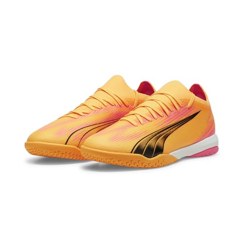 PUMA Ultra Match It Fußballschuh für Herren, Sun Stream Black Sunset Glow Orange Pink, 40 EU PUMA Ultra Match It Fußballschuh für Herren, Sun Stream Black Sunset Glow Orange Pink, 40 EU von PUMA
