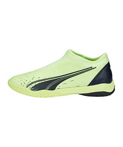 PUMA Ultra Match LL IT + Mid Jr Fussballschuh, Fizzy Light-Parisian Night-Blue Glimmer, 35 EU von PUMA