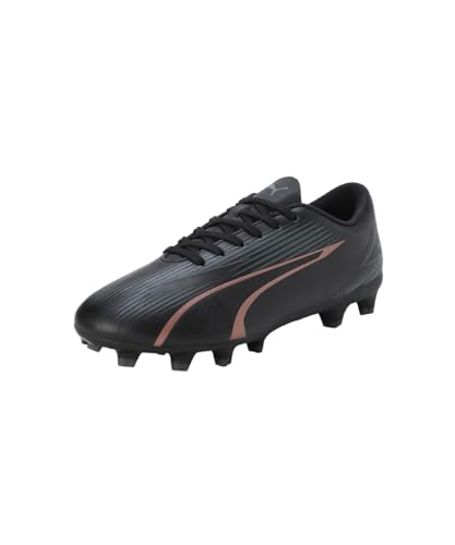 PUMA Unisex Kinder Ultra Play Fg/Ag Jr Fußballschuhe, Puma Black Copper Rose, 31 EU von PUMA