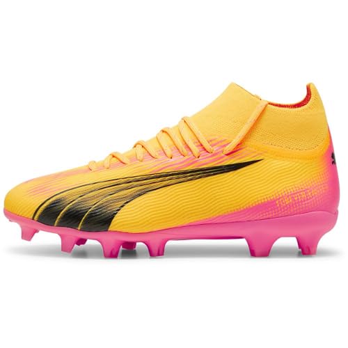 PUMA Ultra PRO FG/AG Jr Soccer Shoe, Sun Stream Black-Sunset Glow, 38.5 EU PUMA Ultra PRO FG/AG Jr Soccer Shoe, Sun Stream Black-Sunset Glow, 38.5 EU von PUMA