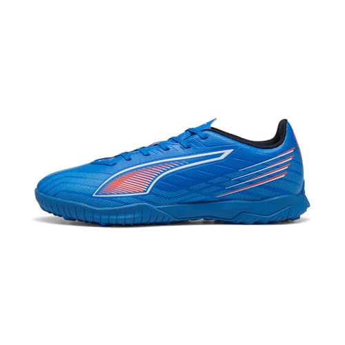 PUMA Unisex 6 Play Tt Fussballschuh, Ultra Blau Weiß Leuchtend Rot, 40.5 EU von PUMA