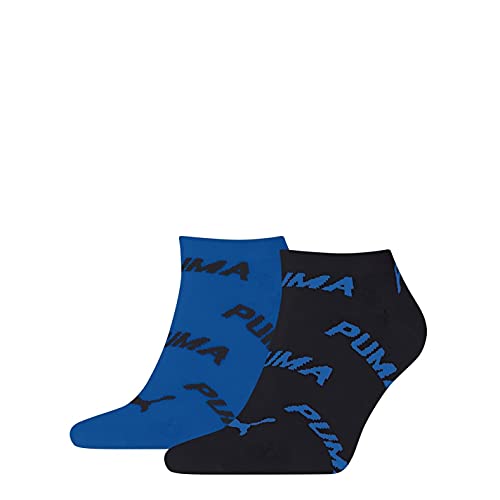 PUMA Unisex Socken Bwt Sneaker, Navy / Grey / Strong Blue, 42 von Puma