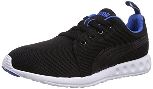 PUMA Unisex Adult Carson Runner Hallenschuhe, Black-Strong Blue, 40 von PUMA