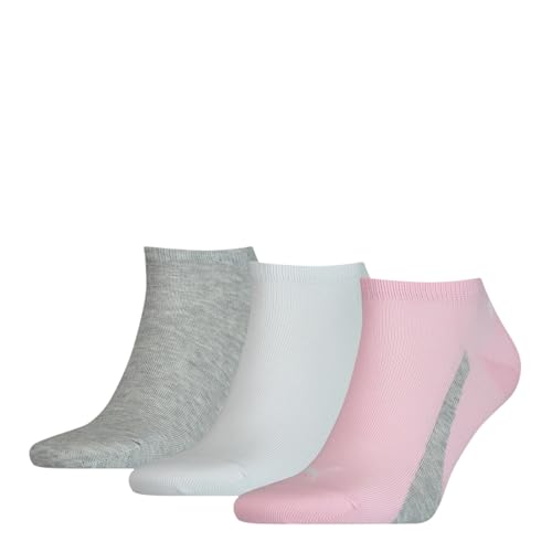 PUMA Unisex-Adult Lifestyle Sneaker-Trainer (3 Pack) Socks, Basic pink, 39/42 von PUMA
