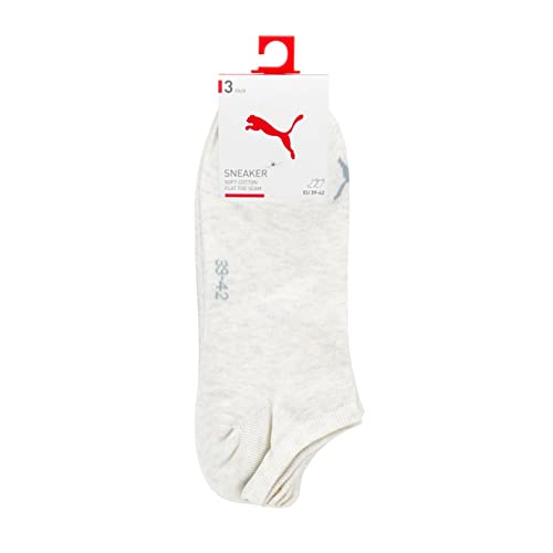 Puma Unisex Sneaker Socken, Oatmeal, 38 EU von Puma