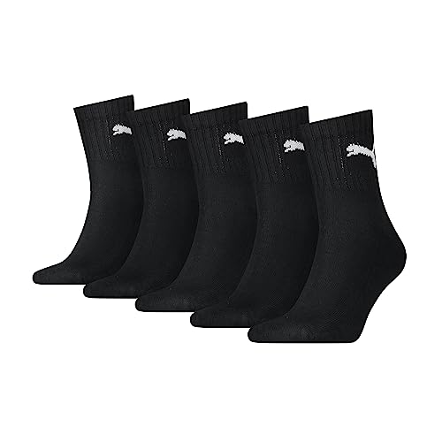 PUMA Unisex Puma Unisex Short Crew (5 Pack) Socks, Schwarz, 47-49 EU von PUMA