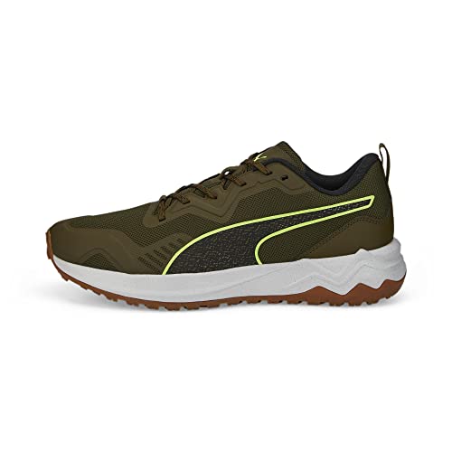 PUMA Unisex Adults Better Foam Xterra Laufschuh, Deep Olive-Lime Squeeze von PUMA