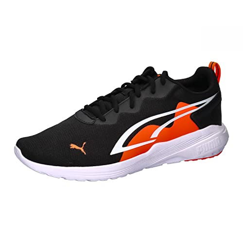 PUMA Unisex Adults' Fashion Shoes ALL-DAY ACTIVE Trainers & Sneakers, PUMA BLACK-ULTRA ORANGE-PUMA WHITE, 42.5 von PUMA