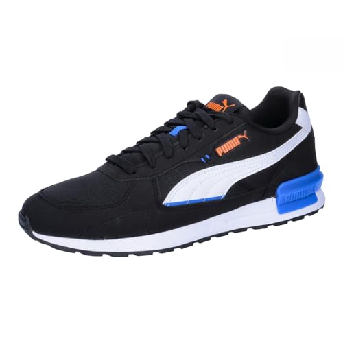 Puma Unisex Adults Graviton Sneakers, Puma Black-Puma White-Puma Team Royal-Rickie Orange, 37.5 EU von PUMA