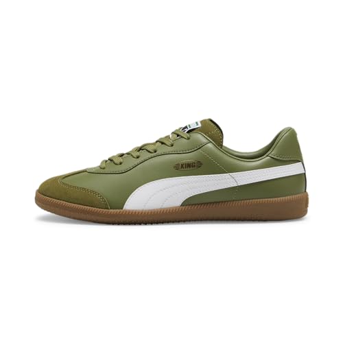 PUMA Unisex King 21 It Fußballschuhe, Olive Green Puma White, 37.5 EU von PUMA