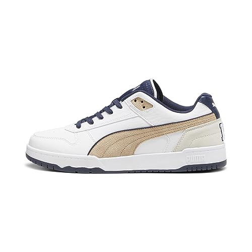 Puma Unisex Adults Rbd Game Low Retro Club Sneakers, Puma White-Club Navy-Prairie Tan, 40.5 EU von PUMA