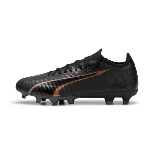 PUMA Unisex Ultra Match Fg/Ag Soccer Shoe, Black Copper Rose, 47 EU PUMA Unisex Ultra Match Fg/Ag Soccer Shoe, Black Copper Rose, 47 EU von PUMA