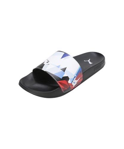 PUMA Unisex BMW MMS Leadcat 2.0 Graphic Slide Sandal, Black, 40.5 EU von PUMA