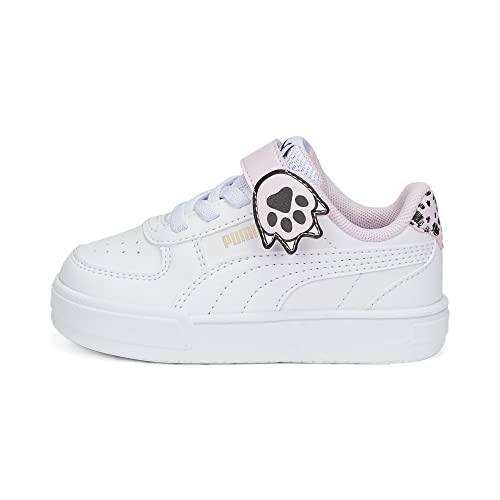 PUMA Unisex Baby CAVEN Mates AC+ INF Sneaker, White-Pearl PINK Black Gold, 23 EU von PUMA