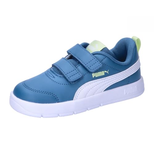 PUMA Unisex Baby COURTFLEX V3 V INF Sneaker, Blue Horizon White, 26 EU von PUMA