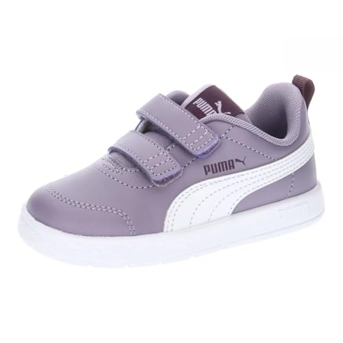 PUMA Unisex Baby COURTFLEX V3 V INF Sneaker, Pale Plum White, 26 EU von PUMA