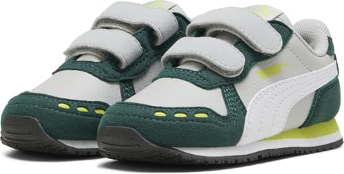PUMA Unisex Baby Cabana Racer SL 20 V INF Sneaker, COOL Light Gray White-Dark Myrtle-Lime Smash, 25 EU von PUMA