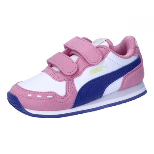 PUMA Unisex Baby Cabana Racer SL 20 V Inf Sneaker, White-Lapis Lazuli-Mauved Out-Cool Cucumber, 22 EU von PUMA