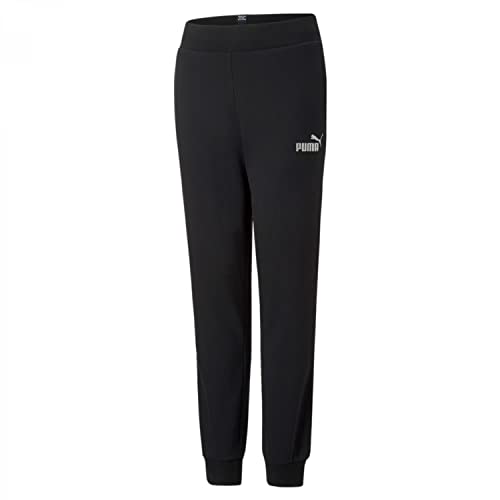 Puma Unisex Baby ESS+ Sweatpants FL Cl G Jogginghose, Schwarz Silber, 12 años von PUMA