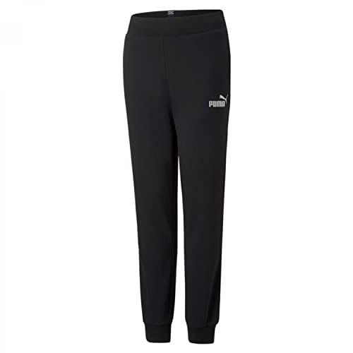 PUMA Unisex Baby ESS+ Sweatpants FL Cl G Jogginghose, Schwarz Silber, 14 años von PUMA