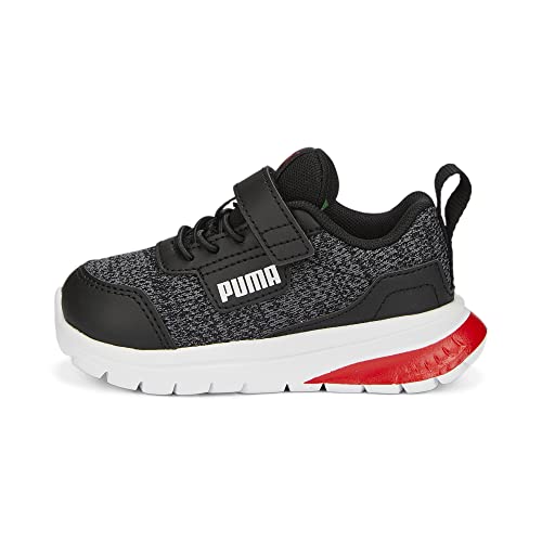 PUMA Unisex Baby Evolve Street AC+ INF Sneaker, Schwarz Weiß ROT, 20 EU von PUMA
